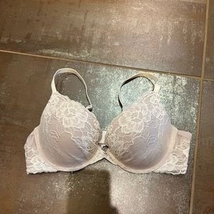 White Lacy Bra